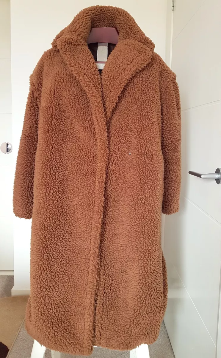 Mango clearance teddy coat