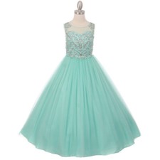 MINT Size 14 Flower Girl Dress Birthday Recital Bridesmaid Prom Party Graduation