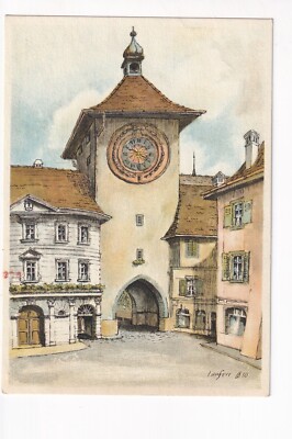 D5405 Postcard SARIDON conte les douleursSedulon Roche contre toux signeirt 1957