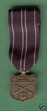 US COAST GUARD EXPERT RIFLE MEDAL miniature