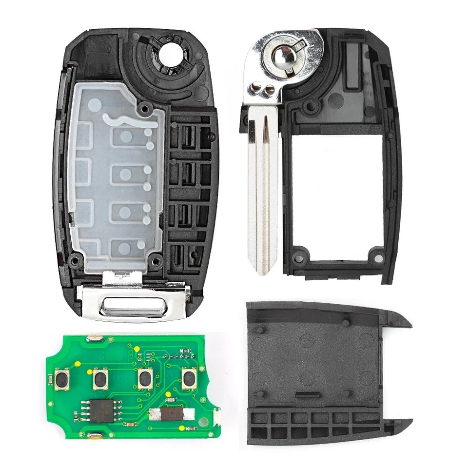 Llavero remoto abatible FCC-OSLOKA-870T 95430-A7400 para Kia Forte 2014 2015 2016 Foto 3 de 4