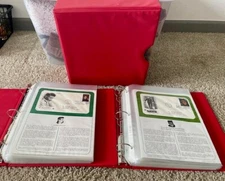 Official First Day of Issue Stamp Set – 2 Binders Full - 88 Stamps plus Sheets