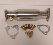 High Flow Down Pipe 2.5 Stainless Steel For 90-93 Accord 92-96 Prelude High Flow Down Pipe 2.5 Stainless Steel For 90-93 Accord 92-96 Prelude
