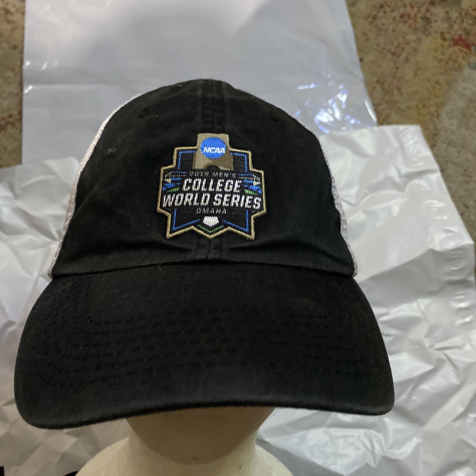 ncaa 2019 men's college world series omaha hat cap adjustable strap Teams