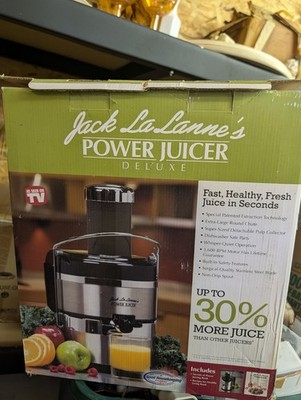 Jack LaLanne's Power Juicer Juicing Machine Deluxe