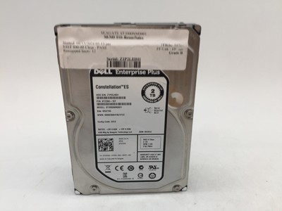 Seagate 2TB 3.5'' Constellation ES ST2000NM0001 SAS HDD GRADE B FREE S/H