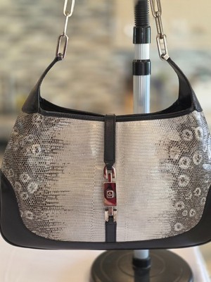 GUCCI Jackie O extraordinary karung shoulderbag