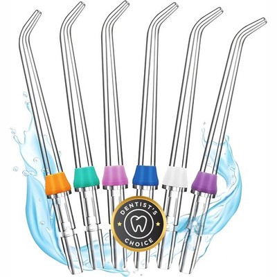 Water Flosser Replacement Tips for 6 Count (Pack of 1), 6 Classic Jet