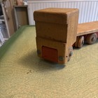 VINTAGE /  WOODEN  , TRACTOR TRAILER FLAT BED. — photo 2