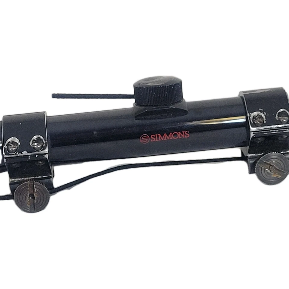 Simmons Deerfield 3-9x32 Rifle Scope Mount Rings Caps 21010 Black Crosshair S2 - Image 3 of 4