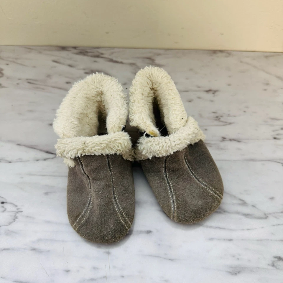 Botines Jack And Lily Gris Gamuza Forrados de Piel Infantil Talla 12 Meses Foto 3 de 4