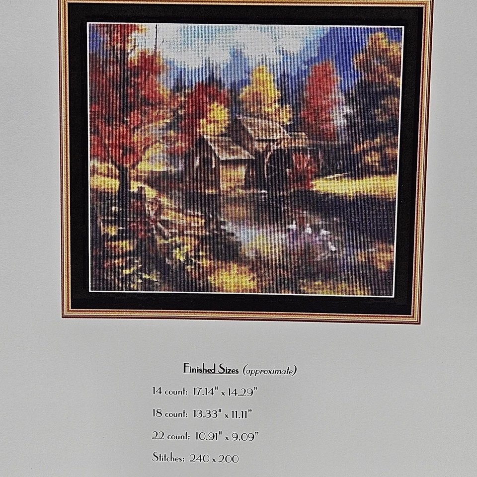 Punto Místico Punto de Cruz Patrón Gloria del Otoño RR-04 Rudi Reichardt  Foto 3 de 4