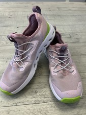 On Cloud Children's Cloudleap Athletic Running Shoes Size K3 Mauve/Kiwi
