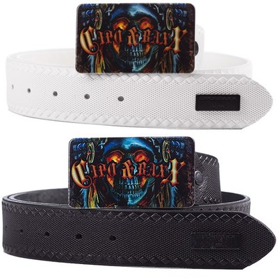 Cipo & Baxx Herren Damen Gürtel Echt Leder Streetwear 4 cm Jeansgürtel Freizeit