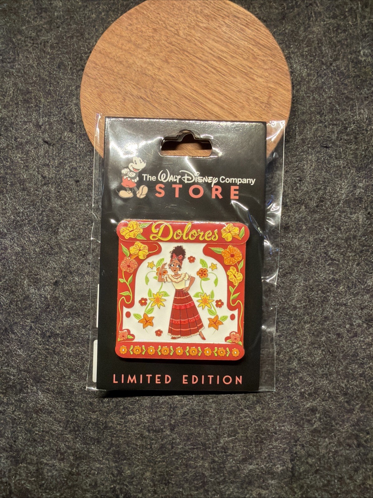 Destination D23 2025 LE300 Dolores Encanto Tile Pin - Walt Disney Company Store