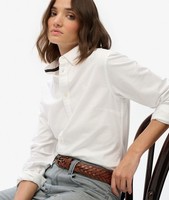 Superdry Slim Oxford Button Down Long Sleeve Shirt in Optic White - UK 12 BNWT