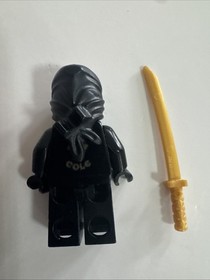 LEGO NINJAGO Cole DX Minifigure with gold sword 2509, 2520, 2170 New