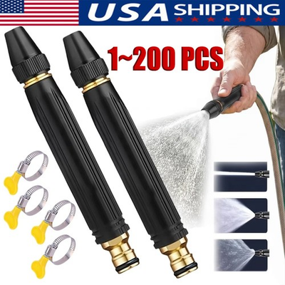 #ad Larnto High Pressure Hose Nozzle Water Gun for Car Wash Garden Pressure Booster $62.60