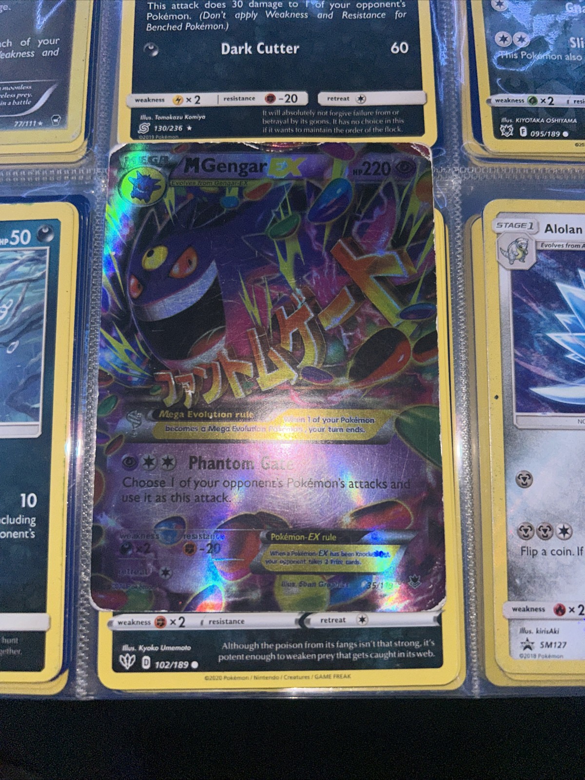 M Gengar EX 35/119 NM Ultra Rare Holo - Pokemon XY - Phantom Forces