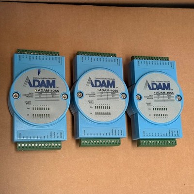 Advantech   ADAM-4055   16-Channel Isolated Digital I/O Module (8 DI / 8 DO)