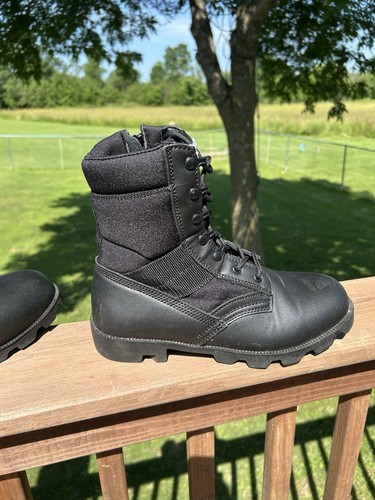 Mens Black Rock Jungle Boots Size 8 EUC - Picture 10 of 24