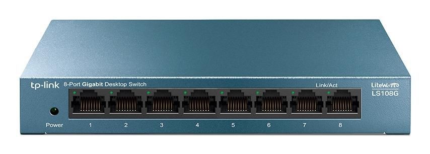 TP-Link LS108G 8-Port 10/100/1000Mbps