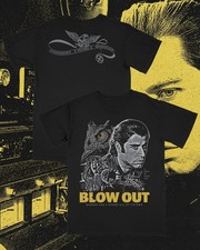 Monarch Wear Blow Out T-Shirt Brian De Palma John Travolta Movie Black