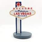 Las Vegas Welcome Sign Poly Model Nevada America Souvenir Fabulous