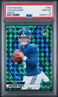 2025 Panini Mosaic Jaxson Dart GREEN MOSAIC Prizm Rookie RC #362 PSA 10 GIANTS