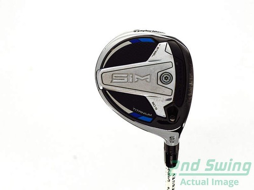 TaylorMade SIM Ti Fairway Wood 5 Wood 5W 19° Graphite Stiff Right 43.25in