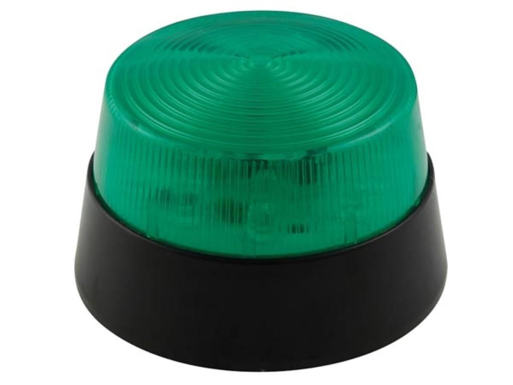 Velleman LED-BLITZLICHT - GRÜN - 12 VDC - ø 77 mm