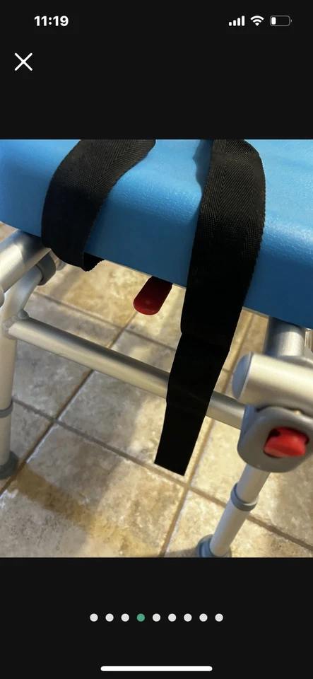 Platinum Health Carrusel Silla de Ducha Deslizante y Giratoria Bañera Banco de Transferencia Foto 3 de 4