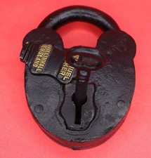 Door Safety Door Lock Victorian Style Handmade Cast Iron Functional Padlock
