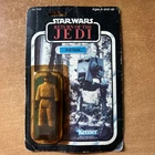 VINTAGE Star Wars AT-ST DRIVER FIGURE KENNER UNOPENED ROTJ 77 Card Back