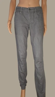 * CLUB MONACO *- Jean gris modèle ELLA SKINNY Taille 28 - Photo 1/4
