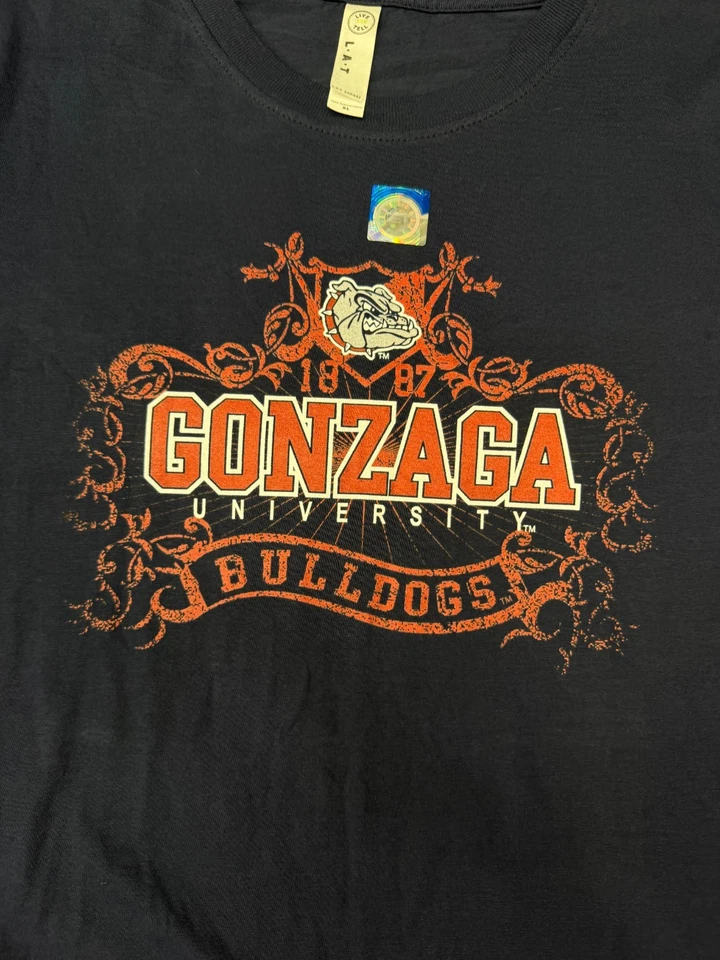 Gonzaga Bulldogs Shirt LIVE AND TELL BRAND 100% COTTON XL B31 - Image 2 of 4