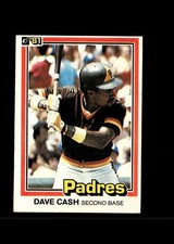 Dave Cash 1981 Donruss Baseball Card #121 San Diego Padres