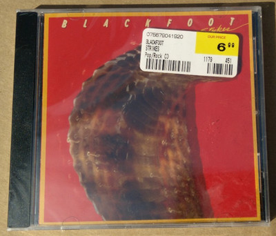 BLACKFOOT STRIKES CD BRAND NEW SEALED
