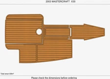 2003 Mastercraft X30 DuraEVA EVA Foam Boat flooring
