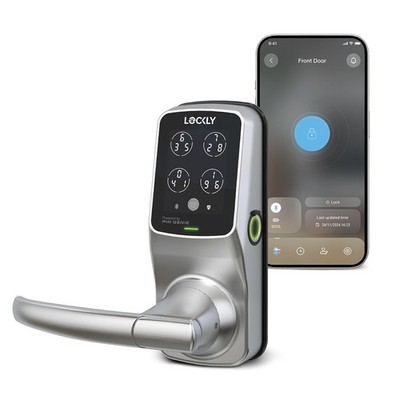 Secure Plus Bluetooth Smart Door Lock, Keyless Entry with PIN Genie  Digital ...