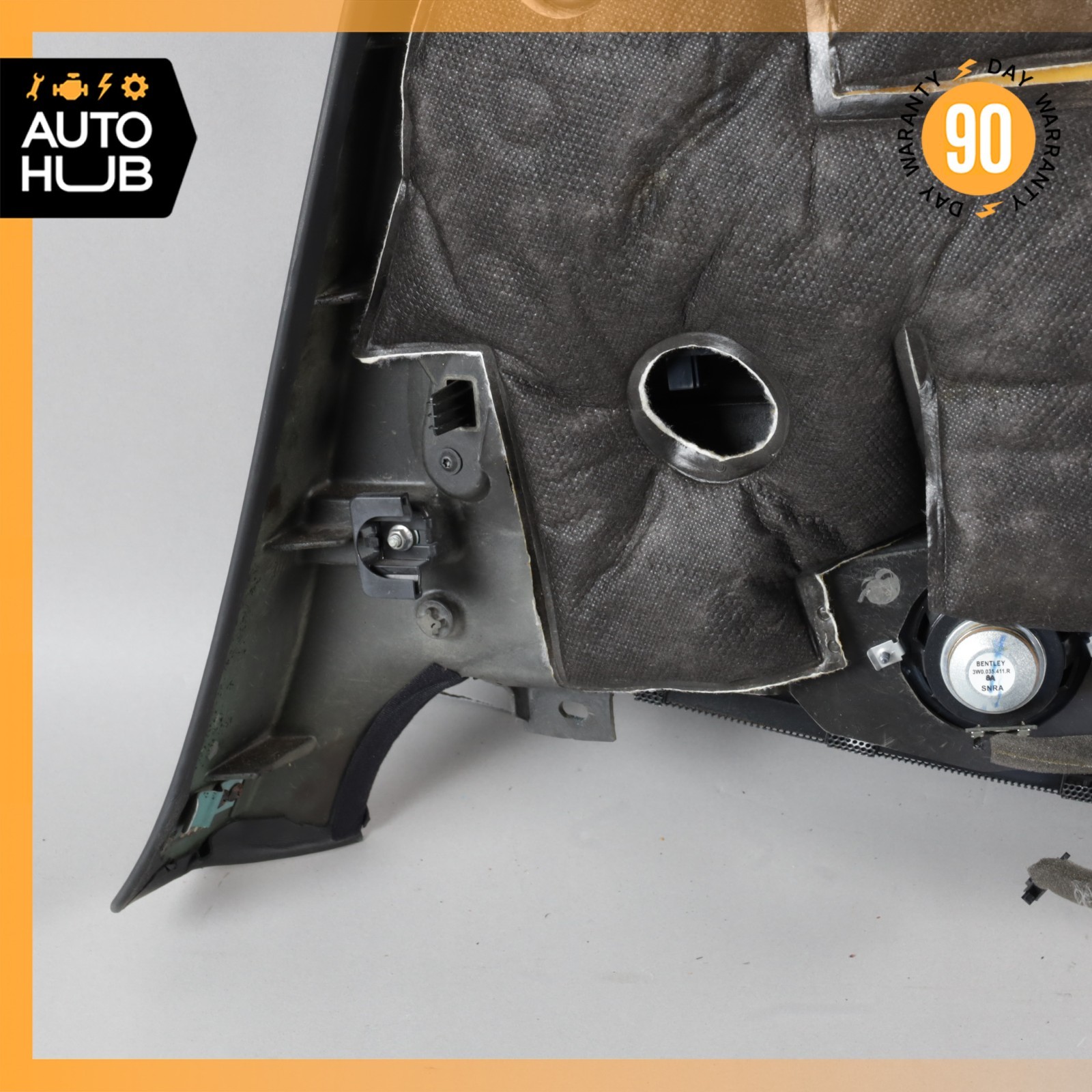 07-11 Bentley Continental GTC Rear Left Driver Side Interior Door Panel OEM