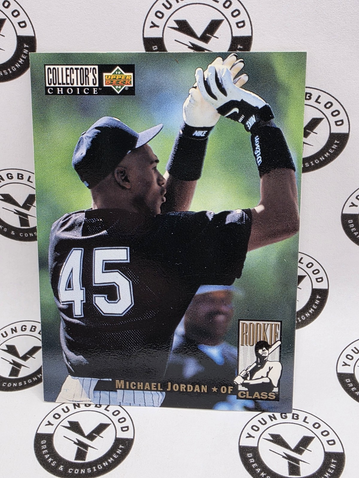 Upper Deck 1994 Collector's Choice Rookie Michael Jordan #661 White Sox Baseball