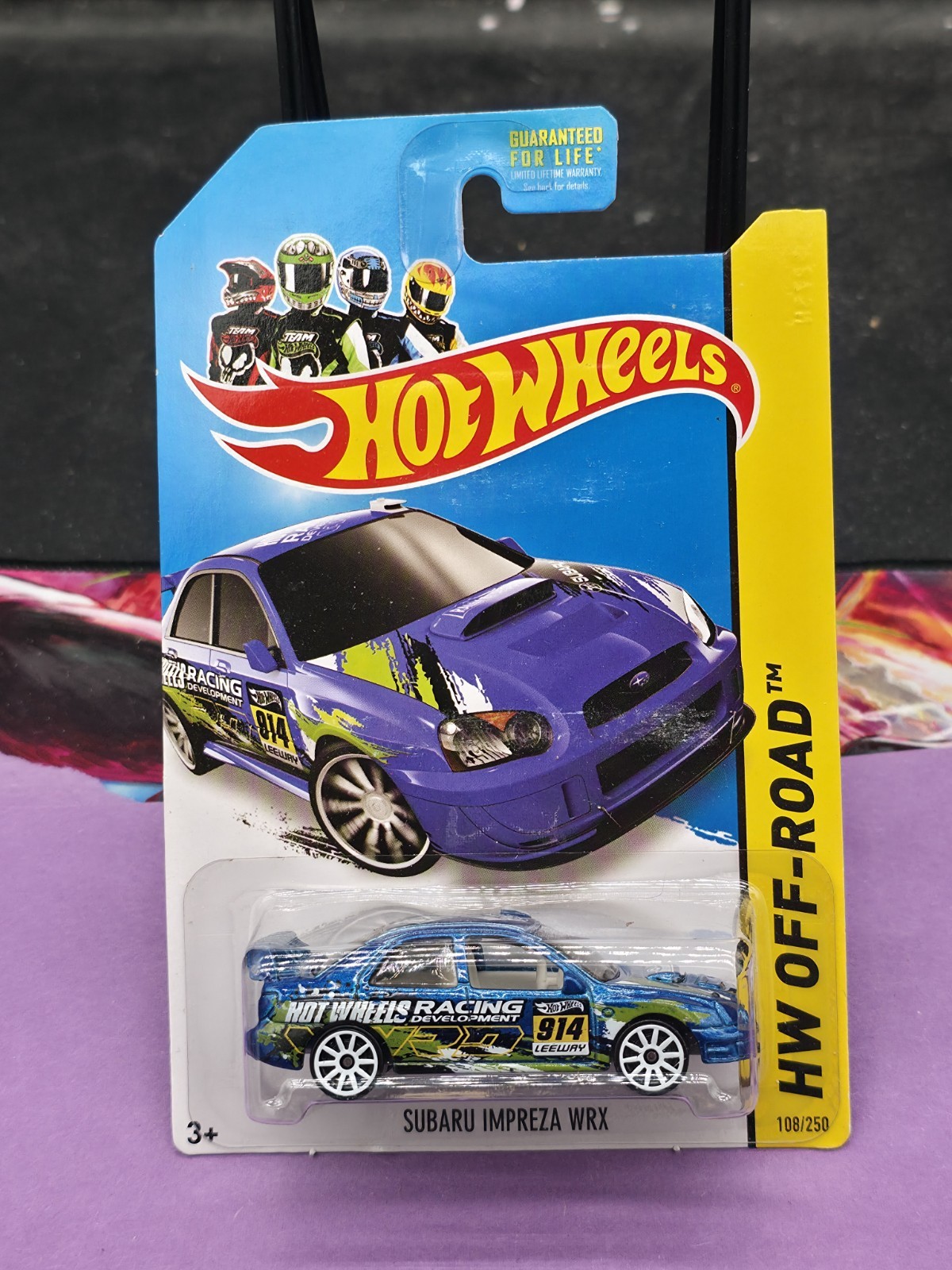 Hot Wheels HW OFF-ROAD '14 ~ SUBARU IMPREZA WRX (Blue) (108/250) BFF44 New!