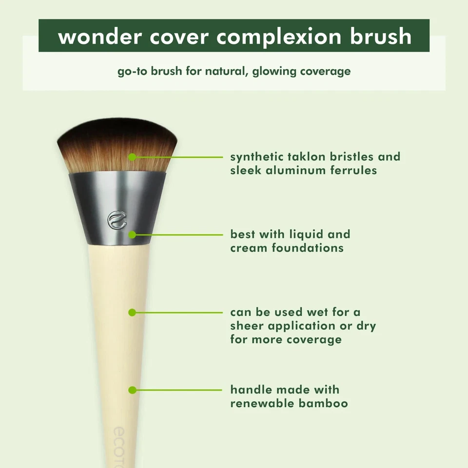 ecotools Wonder Cover Complexion Brush - Liquids, Creams, Sticks - Image 2 of 4