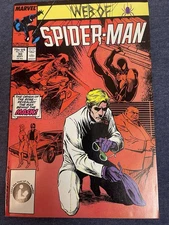 Web of Spider-Man #30 (1987) Origin of the Rose – Mack Revealed – NM