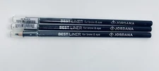 Lot of 3 Jordana EyeLiner Best Liner For Brow And Eye - #02 Black