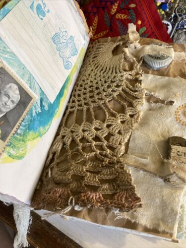 Junk Journal Primitive, Victorian Lady, Grungy Tea Towel -HOLIDAY SPECIAL! - Picture 13 of 24
