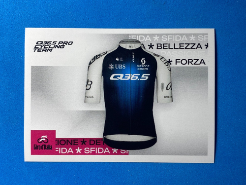 Panini Sticker Figuren GIRO 108 Giro d'Italia 2025 Nr.167 Trikot Q36.5