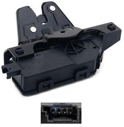 Serrure de coffre BMW E87 E81 E82 avec loquet en acier renforcé anti-blocage