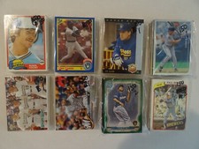 MILWAUKEE BREWERS HUGE 110 BASEBALL CARD LOT NO DUPLICATES! MLB